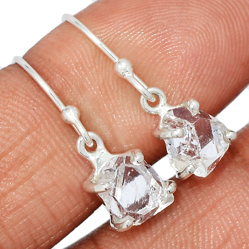 1" Claw - Herkimer Diamond Earrings - HKDE1068