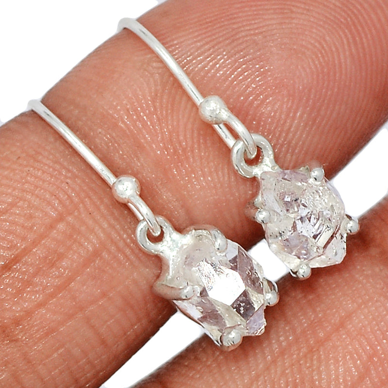 1" Claw - Herkimer Diamond Earrings - HKDE1071