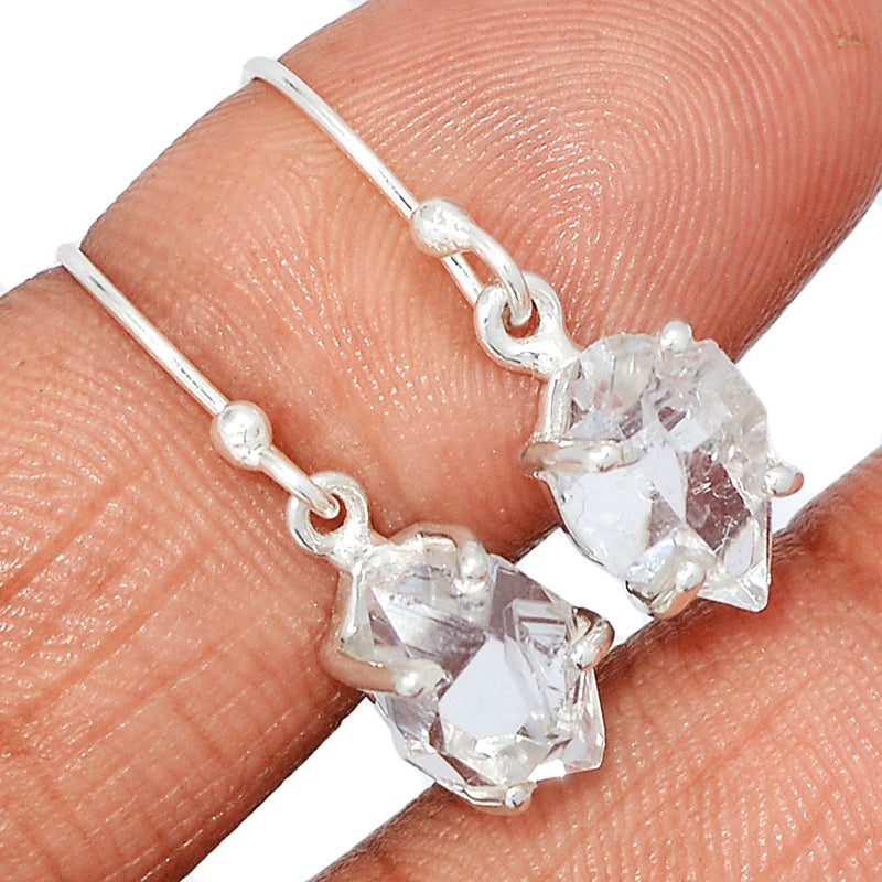 1" Claw - Herkimer Diamond Earrings - HKDE1081