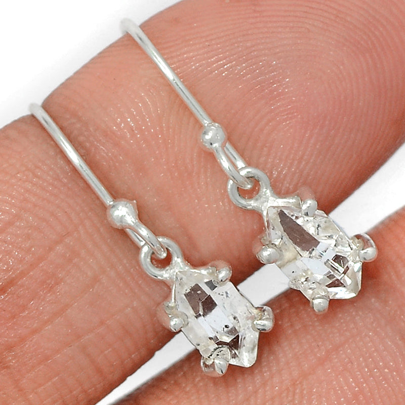 1" Claw - Herkimer Diamond Earrings - HKDE940