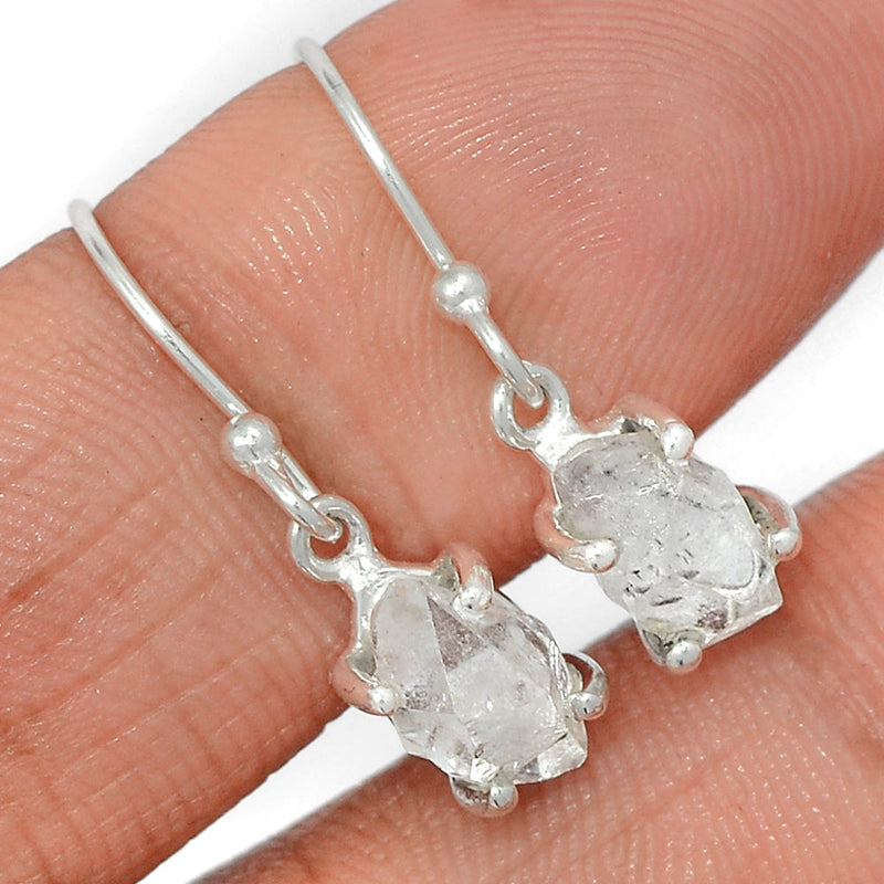 1" Claw - Herkimer Diamond Earrings - HKDE947