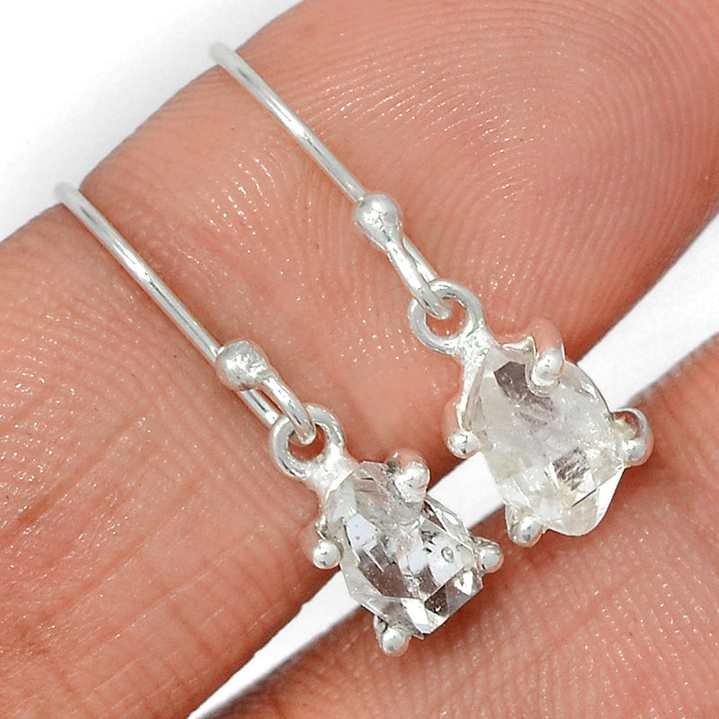 1" Claw - Herkimer Diamond Earrings - HKDE948