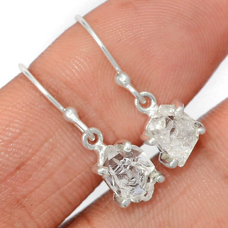 1" Claw - Herkimer Diamond Earrings - HKDE978