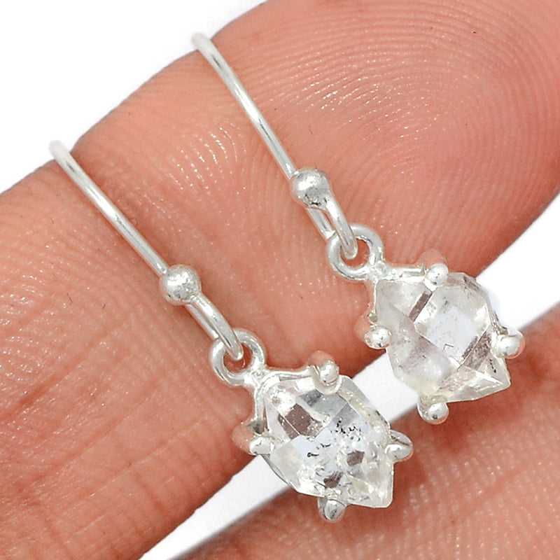 1" Claw - Herkimer Diamond Earrings - HKDE985