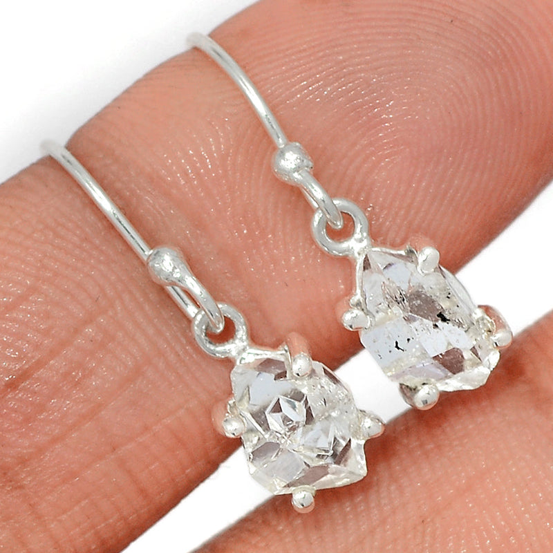 1" Claw - Herkimer Diamond Earrings - HKDE986