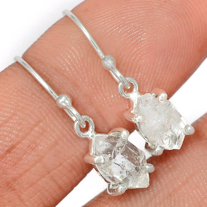 1" Claw - Herkimer Diamond Earrings - HKDE988