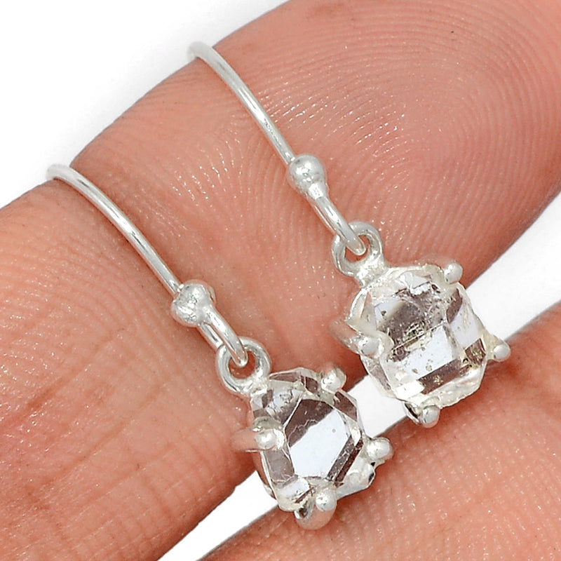 1" Claw - Herkimer Diamond Earrings - HKDE990