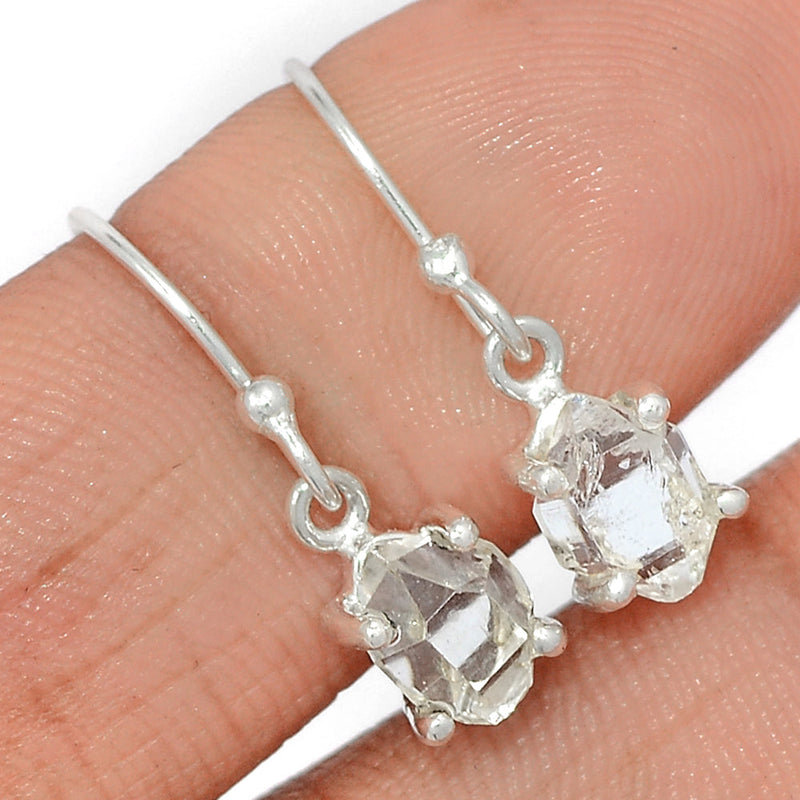 1" Claw - Herkimer Diamond Earrings - HKDE992