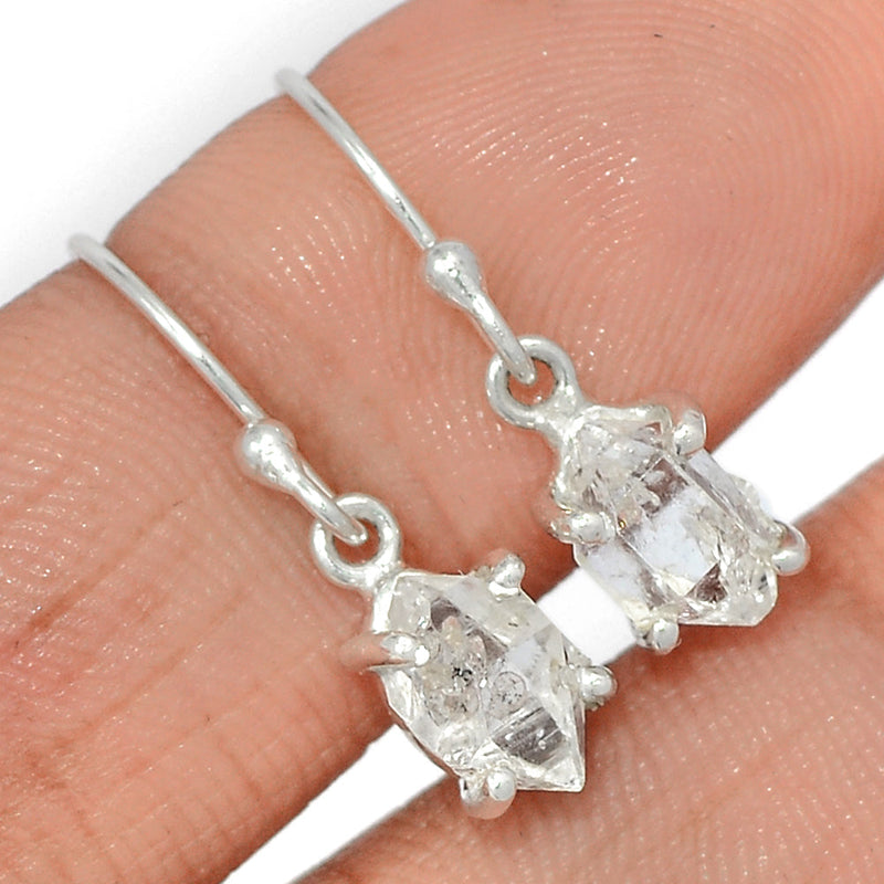 1" Claw - Herkimer Diamond Earrings - HKDE993