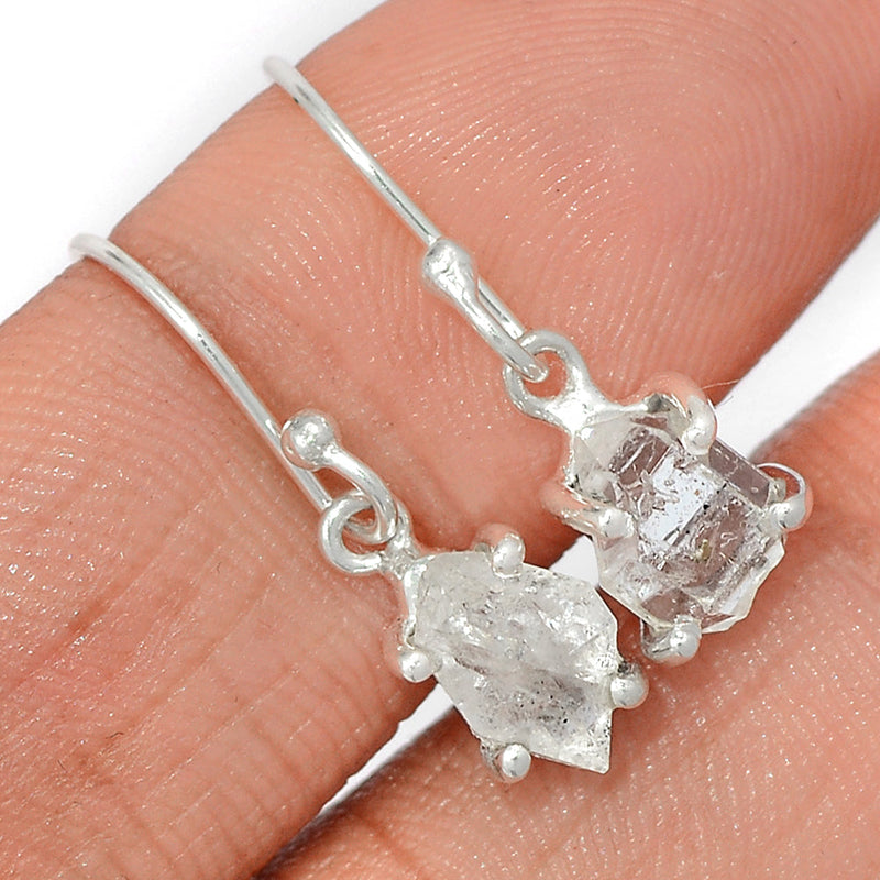 1" Claw - Herkimer Diamond Earrings - HKDE997