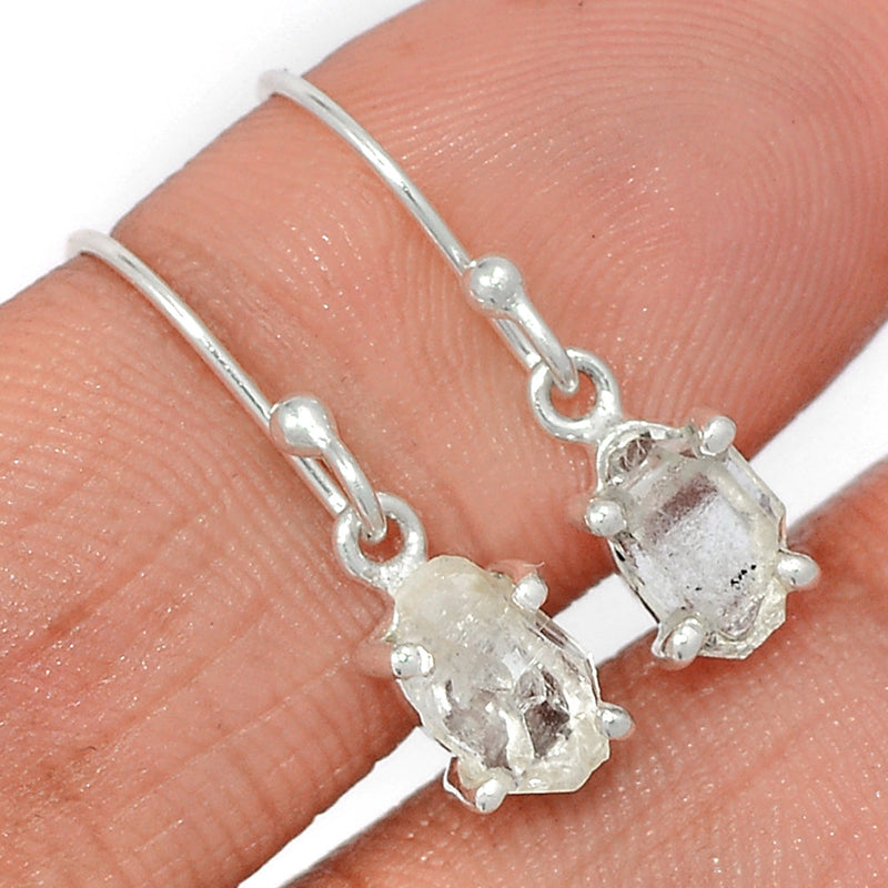 1" Claw - Herkimer Diamond Earrings - HKDE998