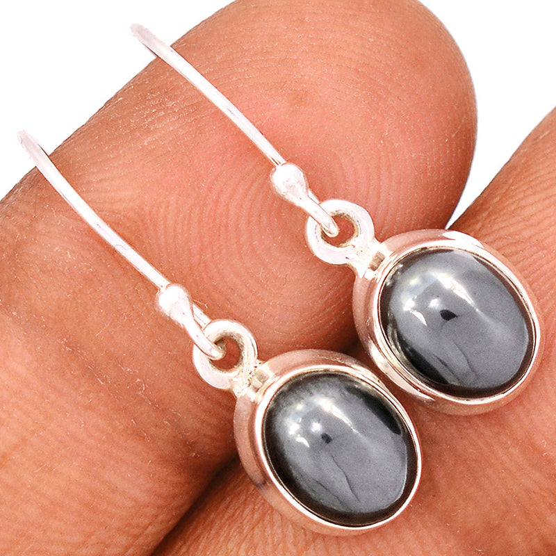 1.1" Hematite Earrings - HMTE138