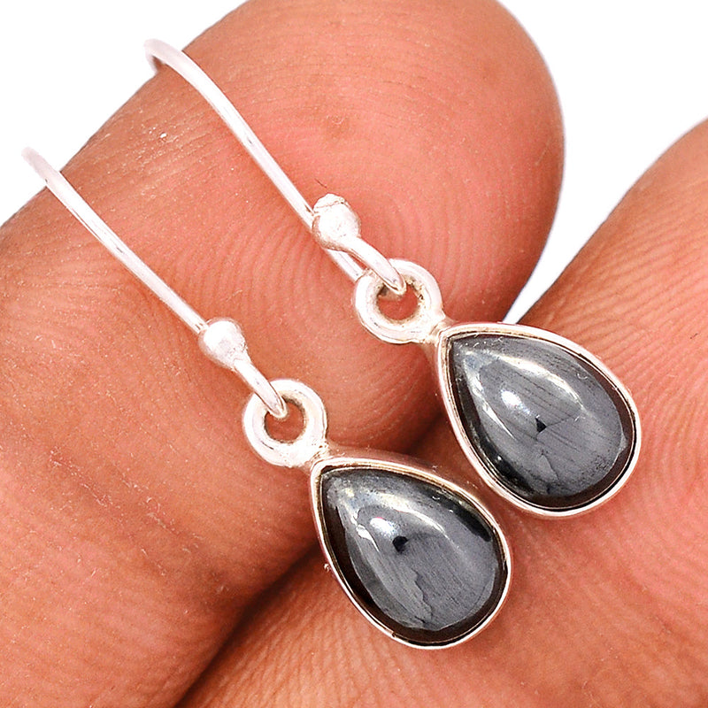 1" Hematite Earrings - HMTE145