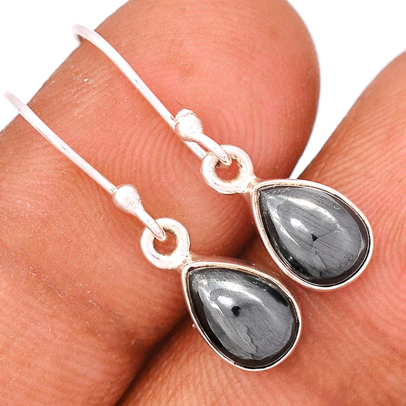 1" Hematite Earrings - HMTE146