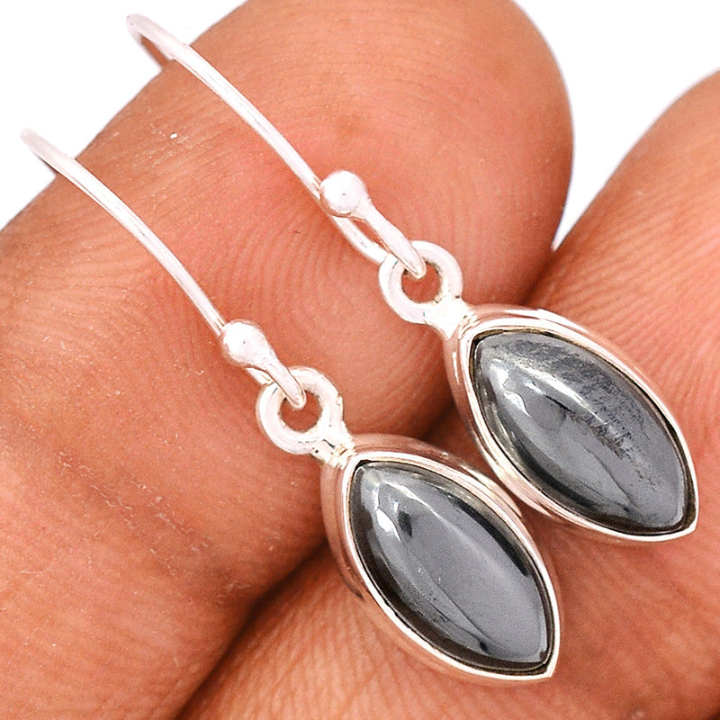 1.2" Hematite Earrings - HMTE147