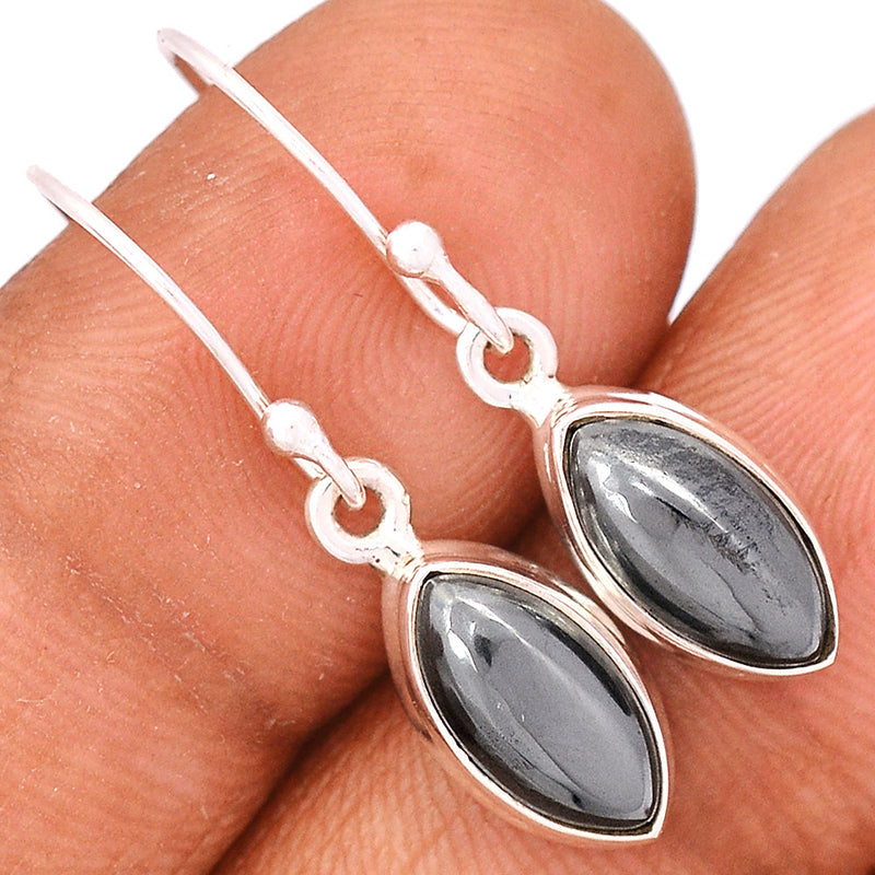 1.2" Hematite Earrings - HMTE148