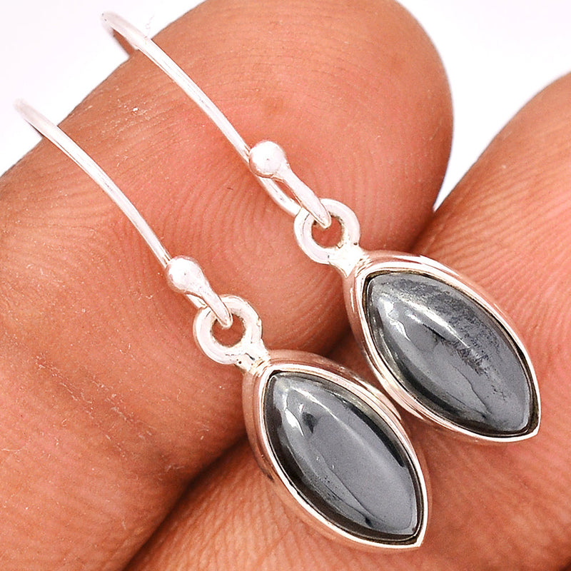 1.2" Hematite Earrings - HMTE149