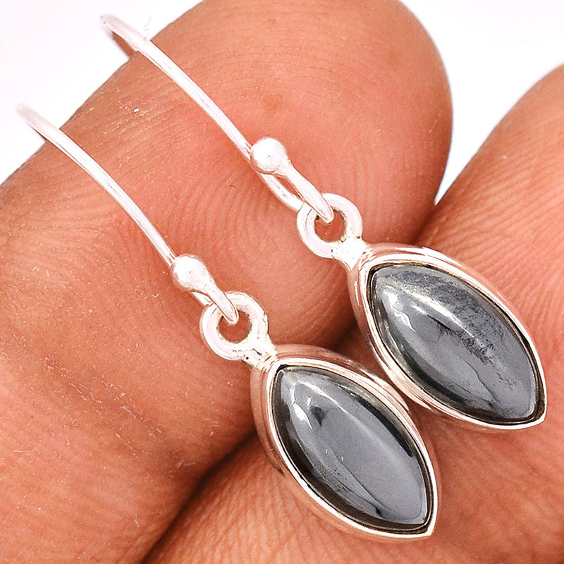 1.2" Hematite Earrings - HMTE150