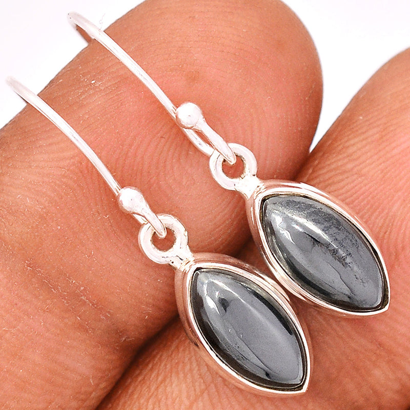 1.2" Hematite Earrings - HMTE151