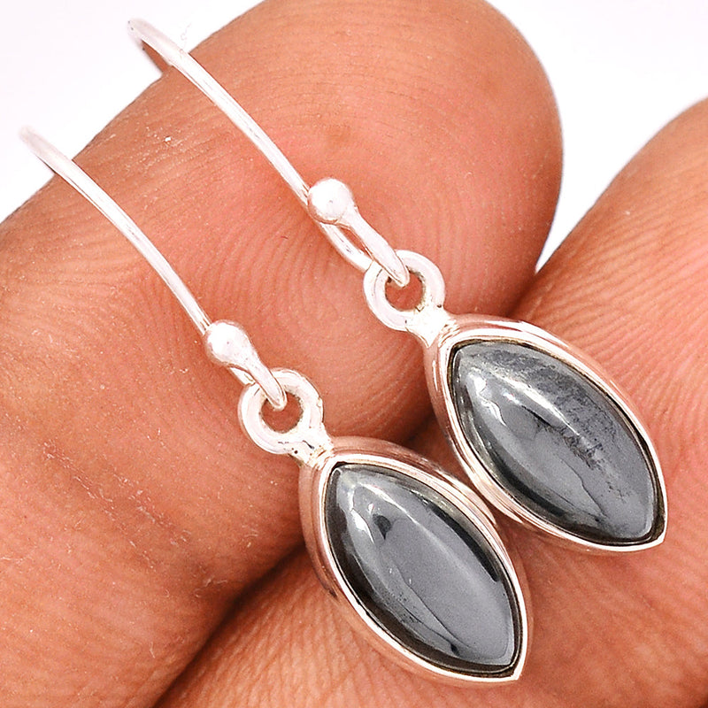 1.2" Hematite Earrings - HMTE155