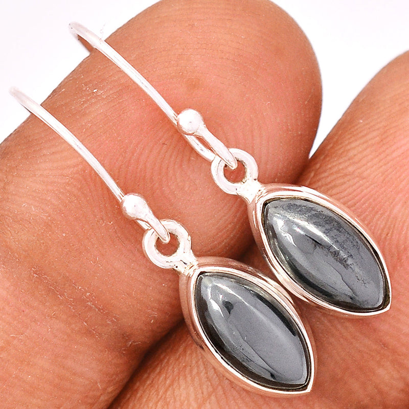 1.2" Hematite Earrings - HMTE156