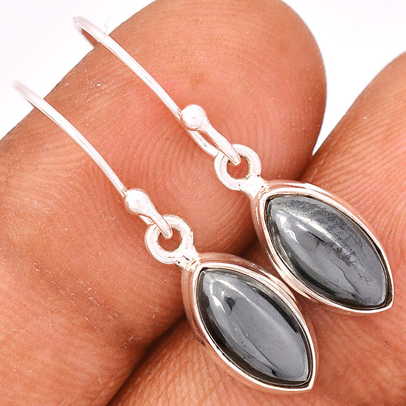 1.2" Hematite Earrings - HMTE157