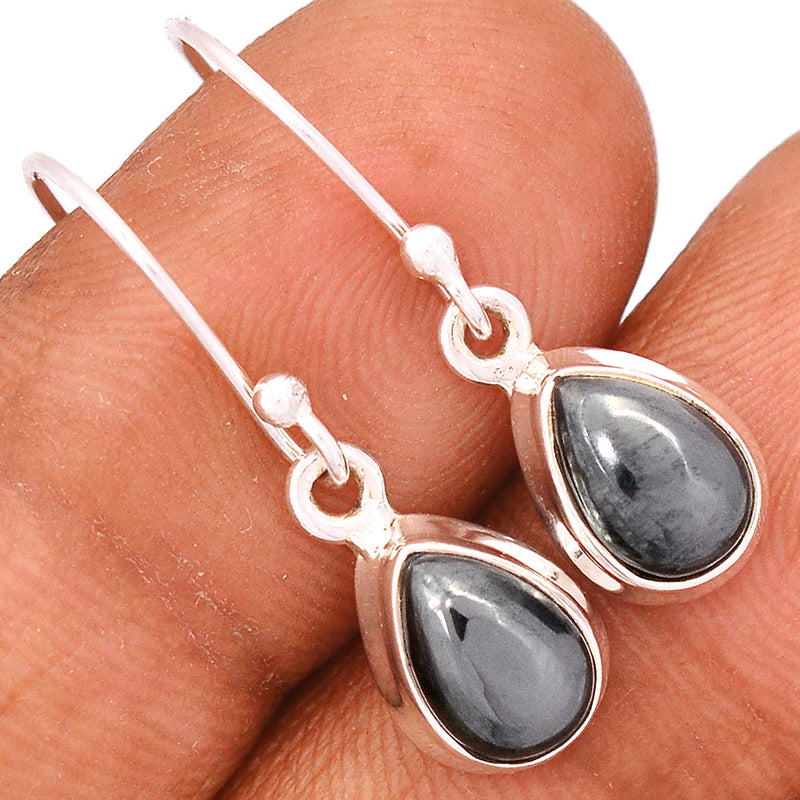 1.1" Hematite Earrings - HMTE158