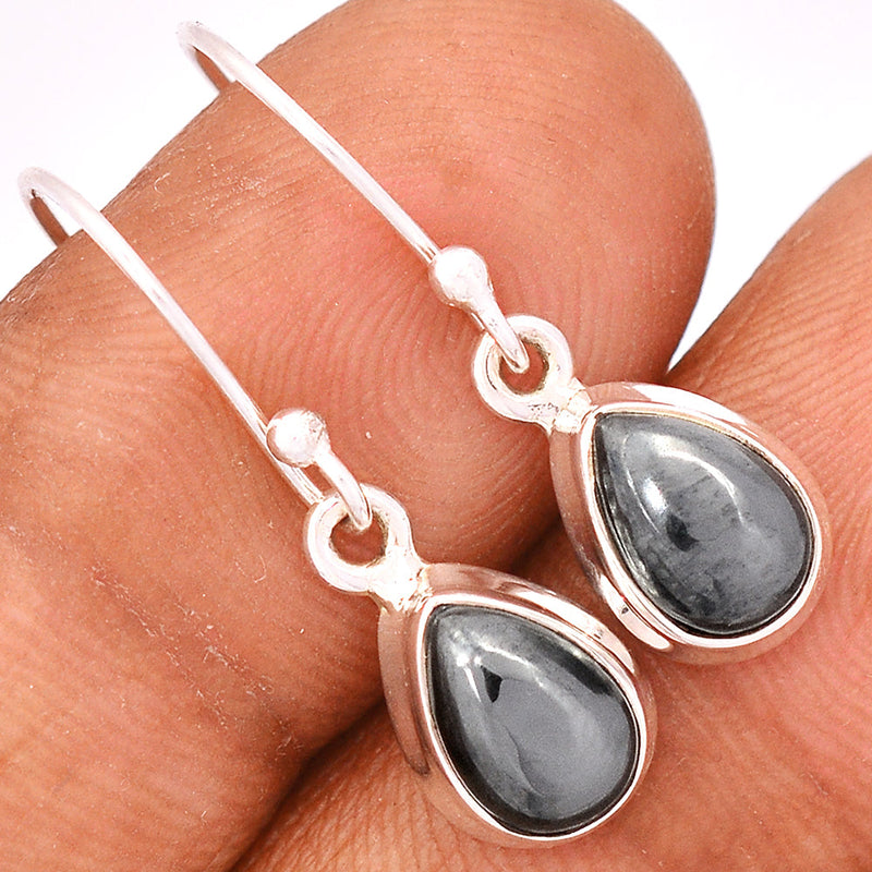 1.1" Hematite Earrings - HMTE160