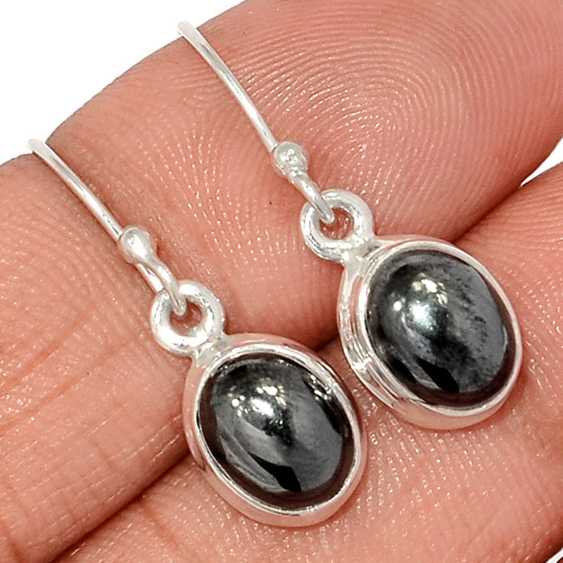 1.1" Hematite Earrings - HMTE168