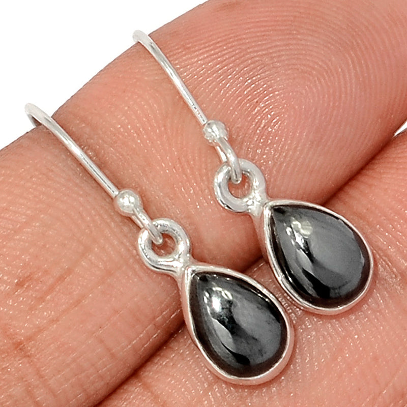 1.1" Hematite Earrings - HMTE169