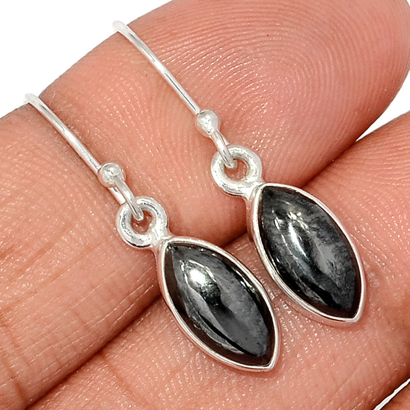 1.1" Hematite Earrings - HMTE171