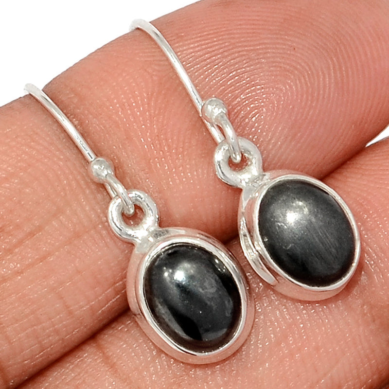 1.1" Hematite Earrings - HMTE172