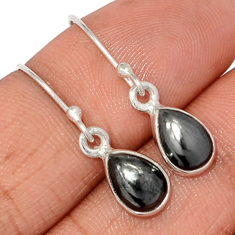 1.1" Hematite Earrings - HMTE173