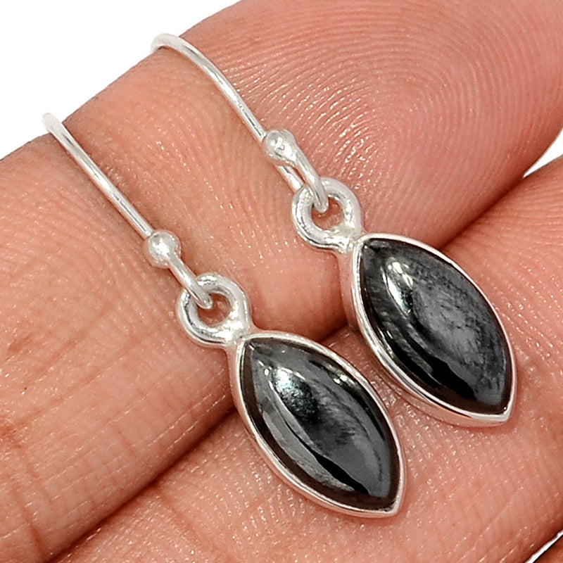 1.1" Hematite Earrings - HMTE174