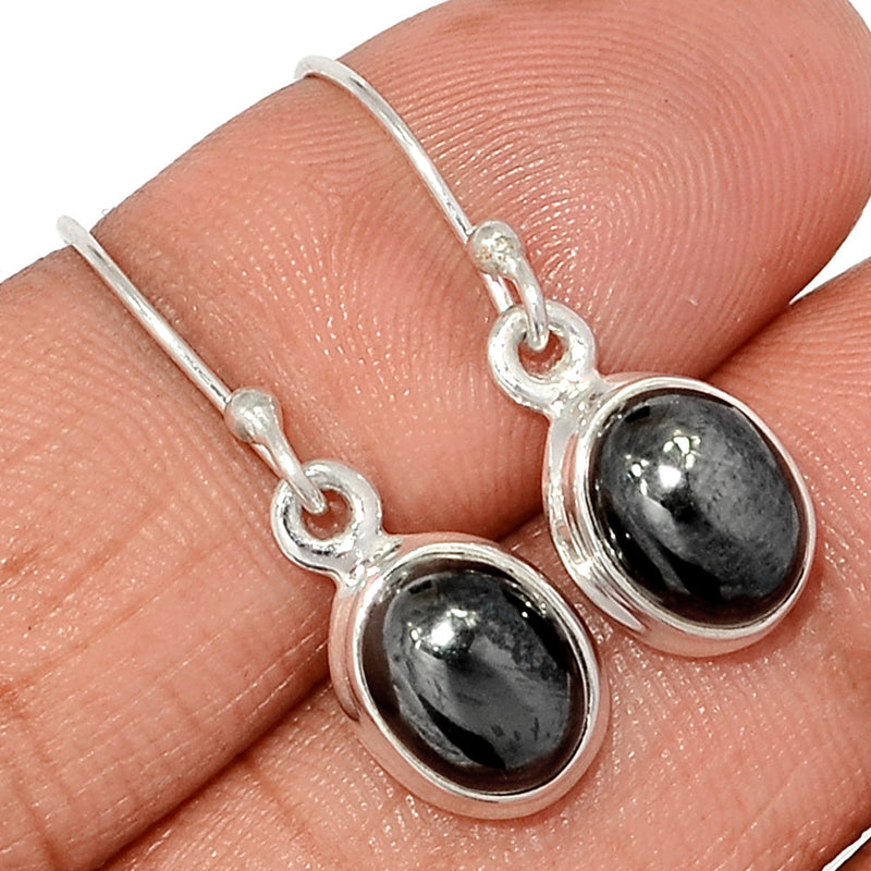 1.1" Hematite Earrings - HMTE175