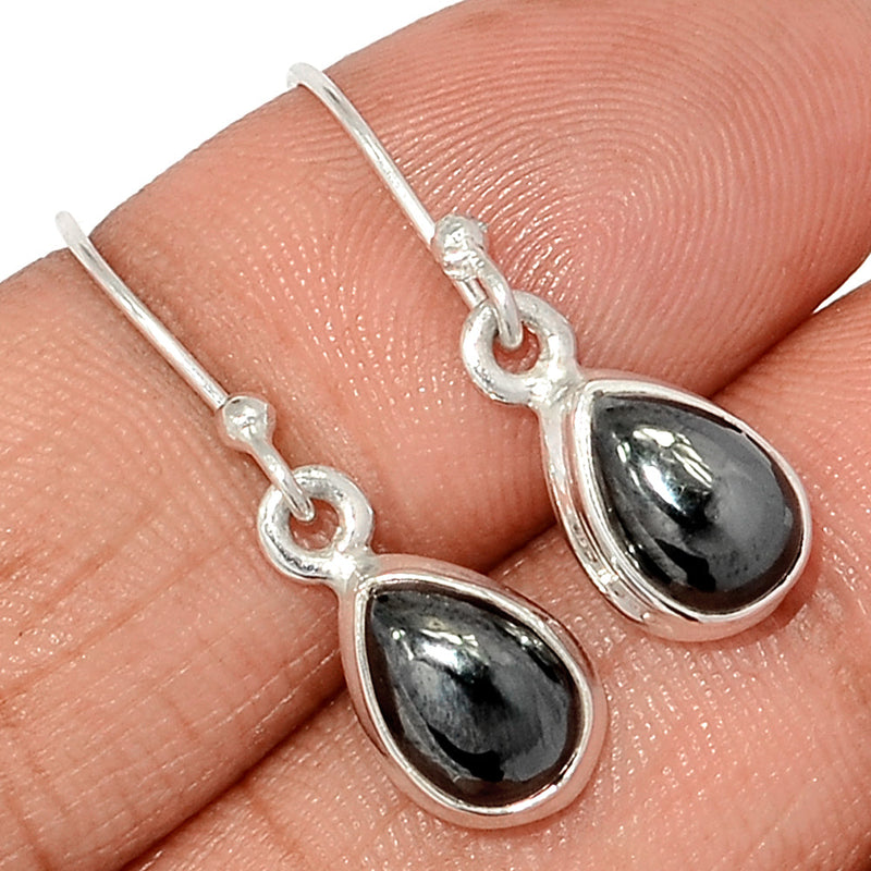 1.1" Hematite Earrings - HMTE177