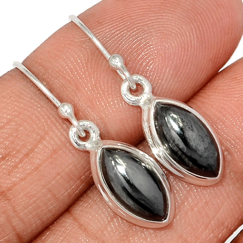 1.2" Hematite Earrings - HMTE182