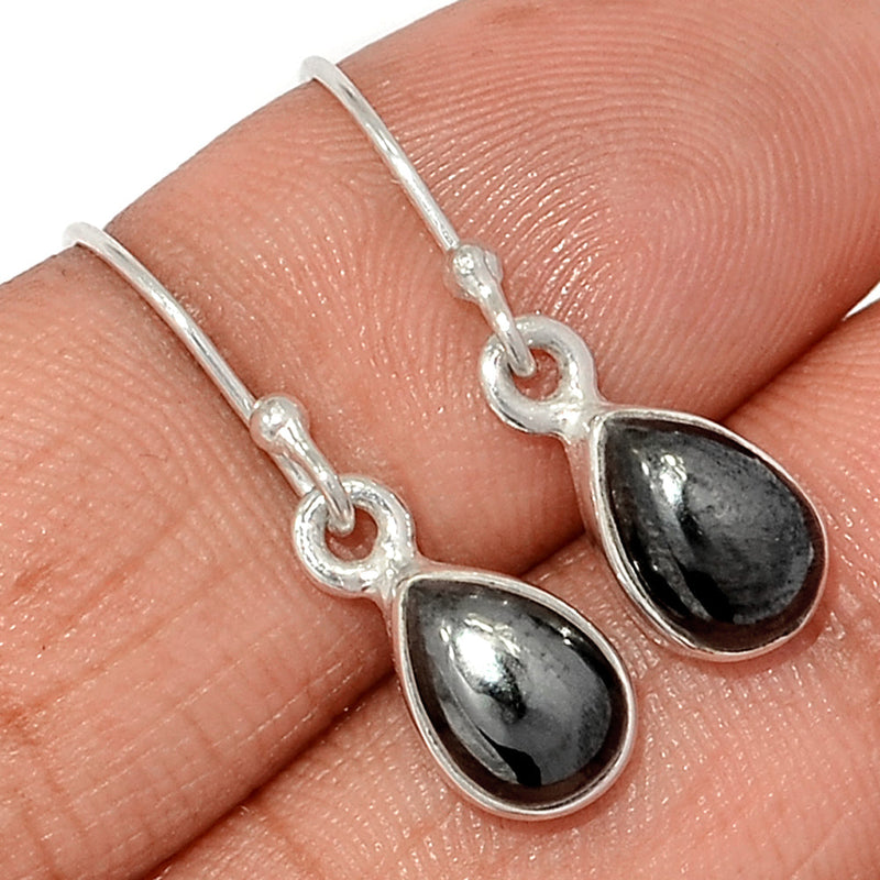 1.1" Hematite Earrings - HMTE183