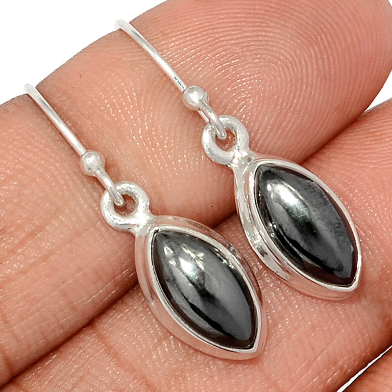 1.2" Hematite Earrings - HMTE187