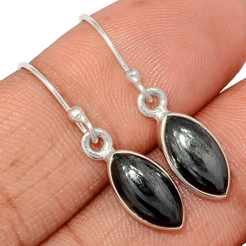 1.1" Hematite Earrings - HMTE188