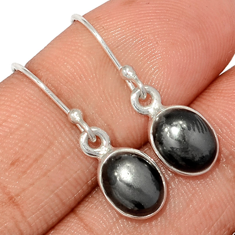 1.1" Hematite Earrings - HMTE190