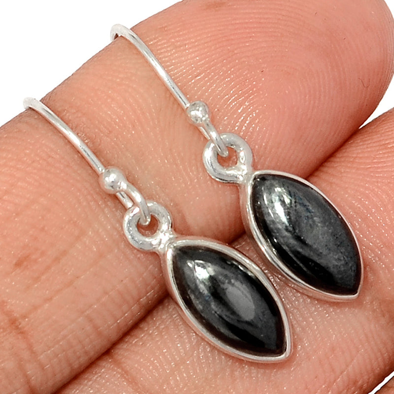 1.1" Hematite Earrings - HMTE191