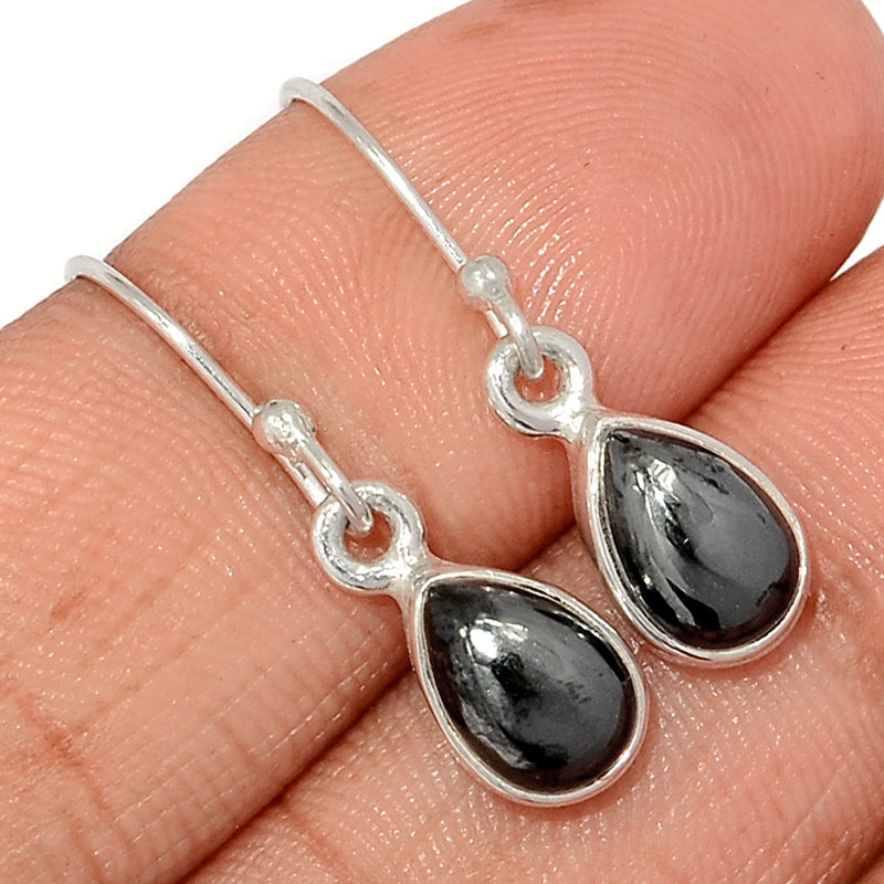 1.1" Hematite Earrings - HMTE192