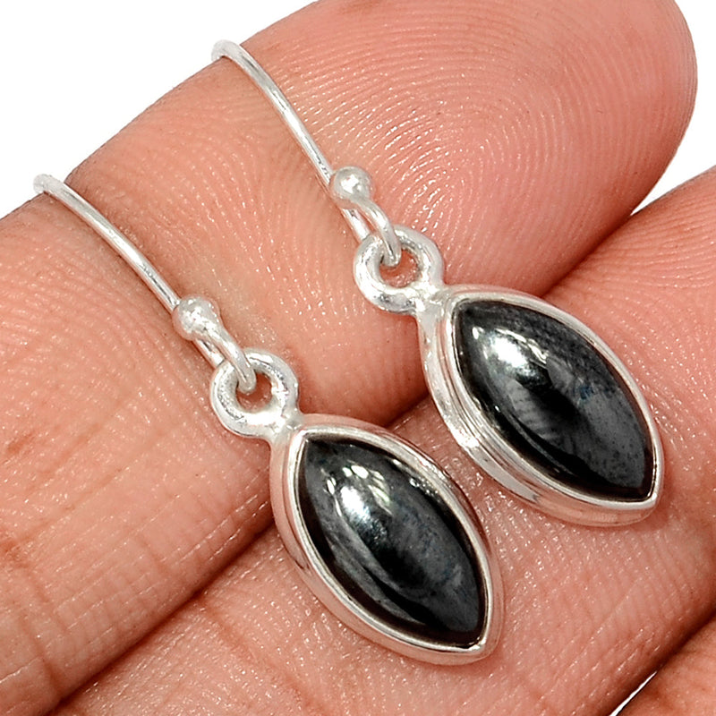 1.2" Hematite Earrings - HMTE195