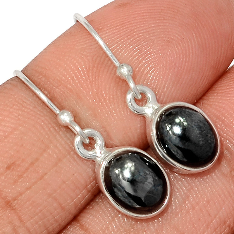 1.1" Hematite Earrings - HMTE197