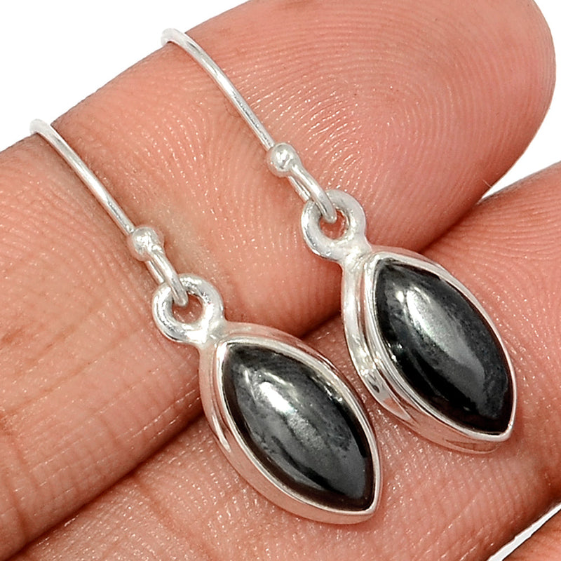 1.2" Hematite Earrings - HMTE199