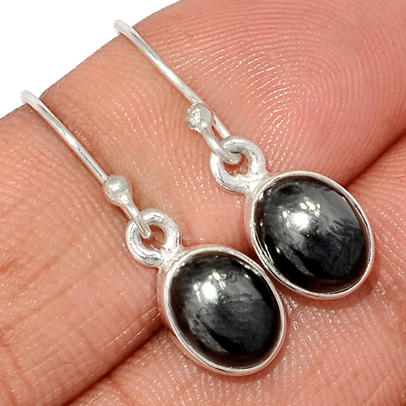 1.1" Hematite Earrings - HMTE202