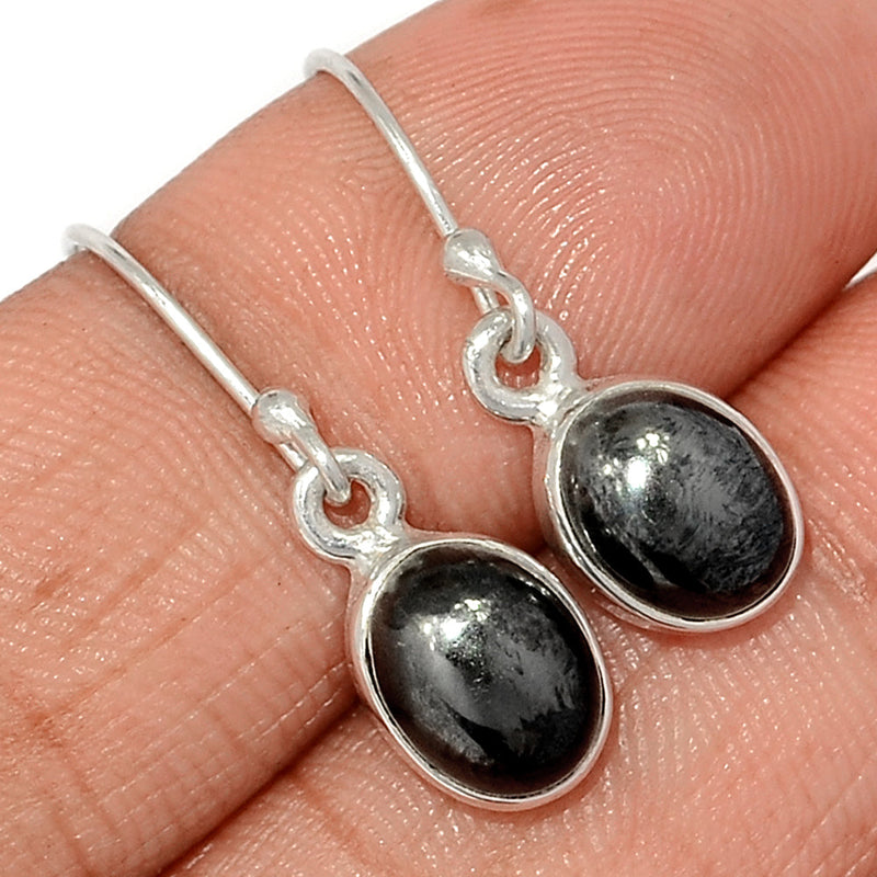 1.1" Hematite Earrings - HMTE205