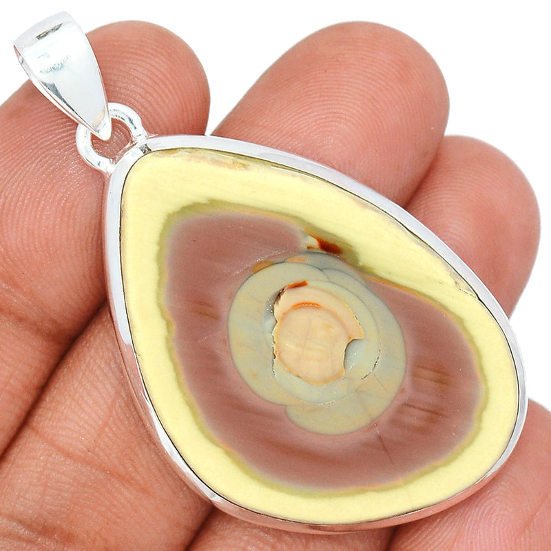 2.1" Imperial Jasper Slice Pendants - IJSP515