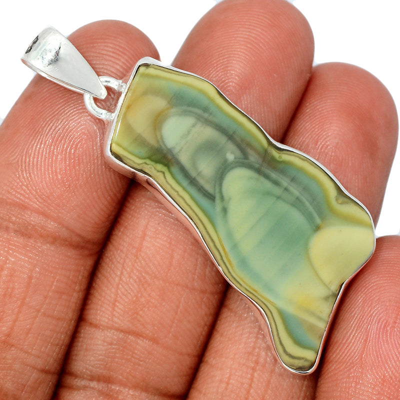 2" Imperial Jasper Slice Pendants - IJSP527